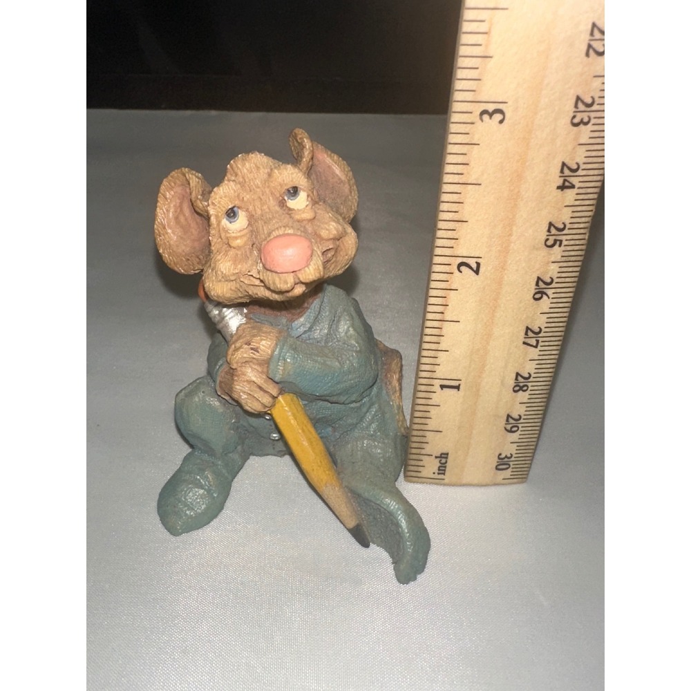 D&D Studios Frumps "Ben" The Mouse Writer Author Figurine USA - Picture 5 of 5